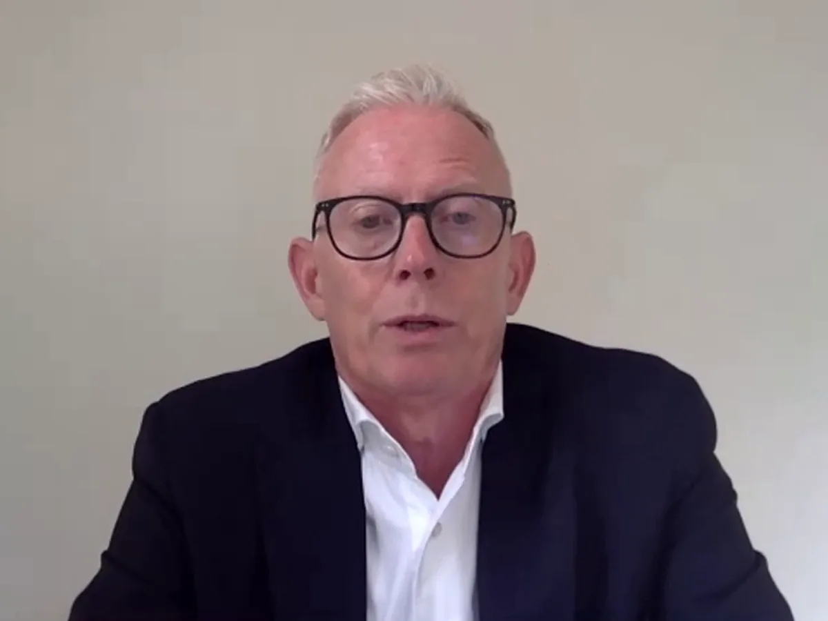 Marcel van Empel in een videogesprek